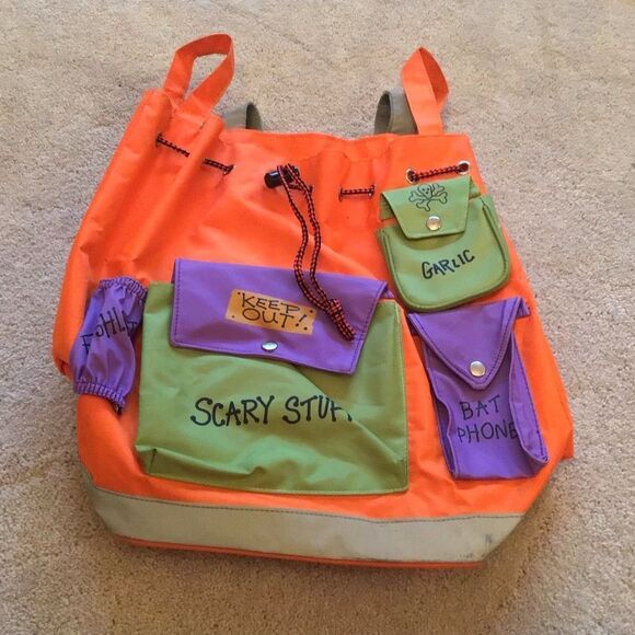 Vintage Halloween Spooky Backpack - Picture 2 of 8